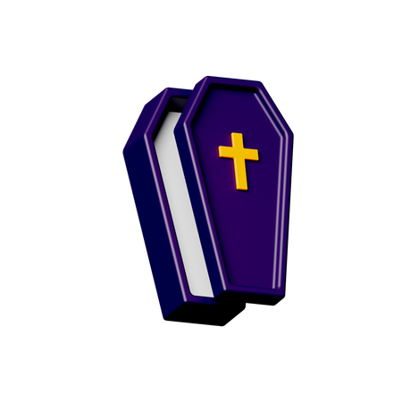 Caixão  3D Icon