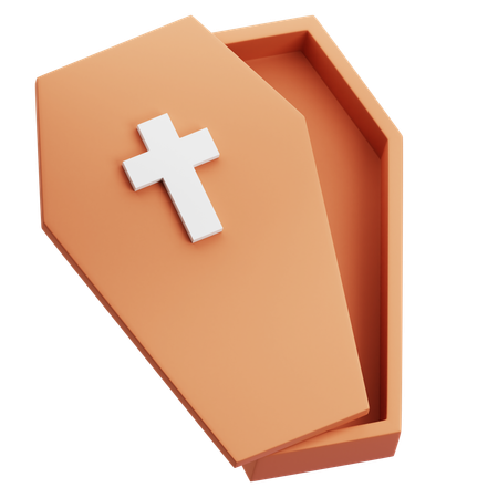 Caixão  3D Icon