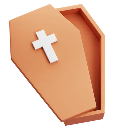 Caixão  3D Icon