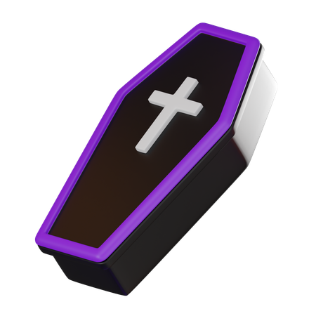 Caixão  3D Icon