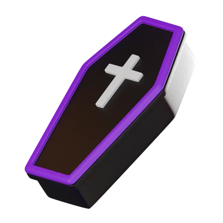 Caixão  3D Icon