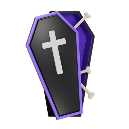 Caixão  3D Icon