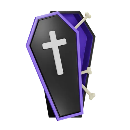 Caixão  3D Icon