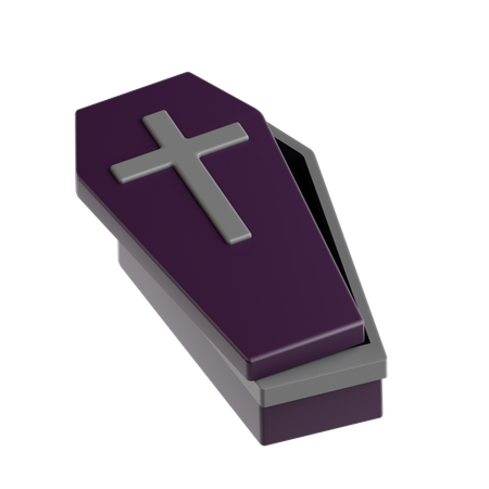 Caixão  3D Icon