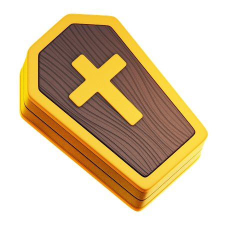 Caixão  3D Icon