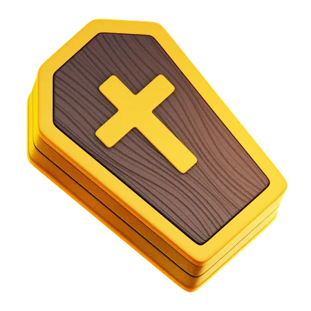 Caixão  3D Icon