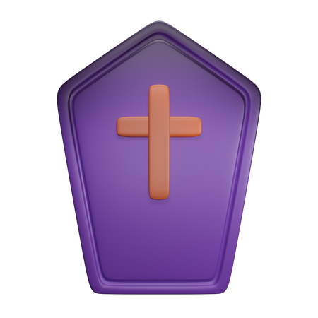 Caixão  3D Icon