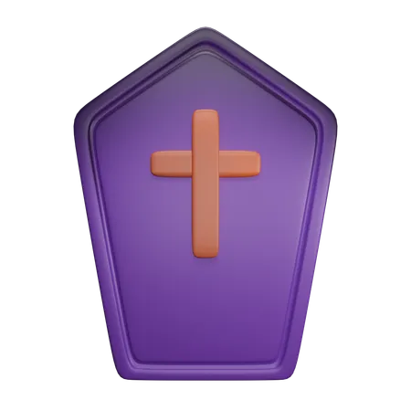 Caixão  3D Icon