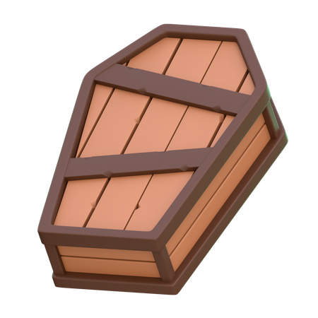 Caixão  3D Icon