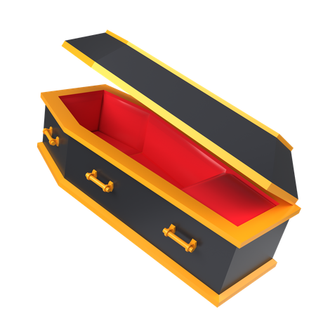 Caixão  3D Icon