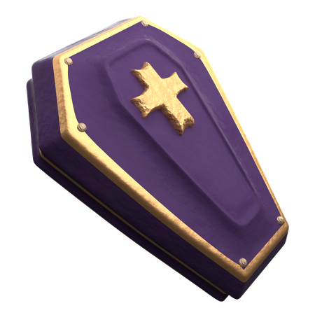 Caixão  3D Icon