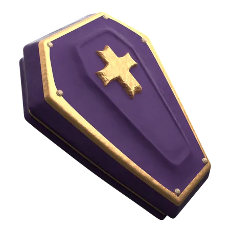 Caixão  3D Icon