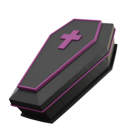 Caixão  3D Icon