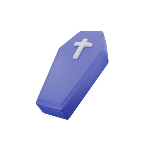 Caixão  3D Icon