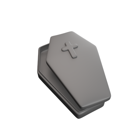 Caixão  3D Icon