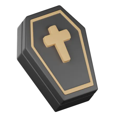 Caixão  3D Icon