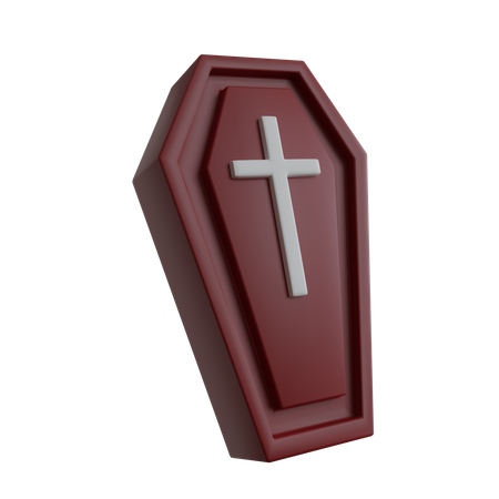 Caixão  3D Icon