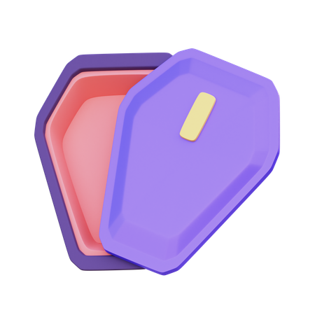 Caixão  3D Icon