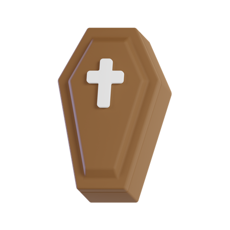 Caixão  3D Icon