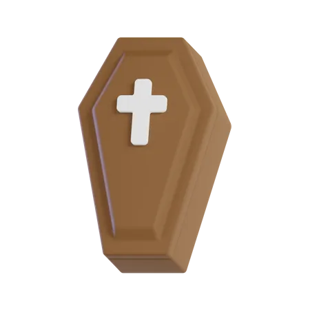 Caixão  3D Icon