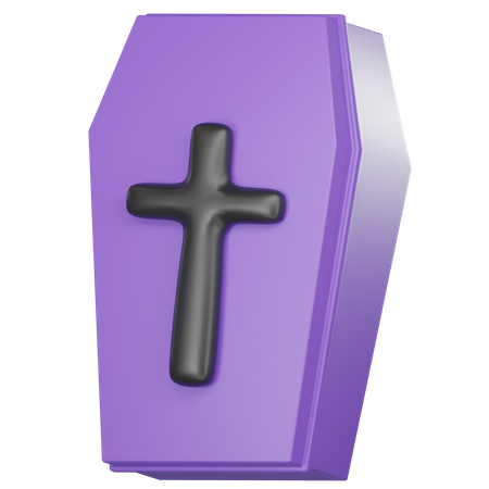 Caixão  3D Icon