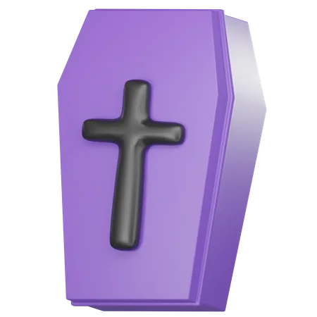 Caixão  3D Icon