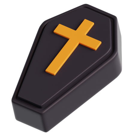 Caixão  3D Icon