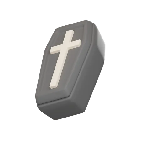 Caixão  3D Icon