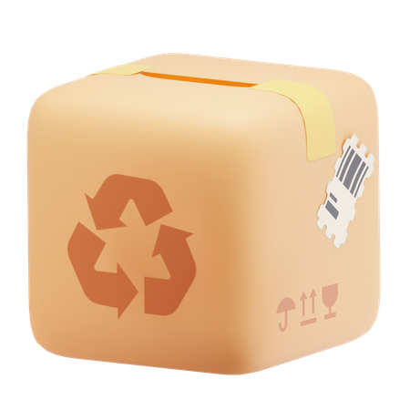 Caja  3D Icon