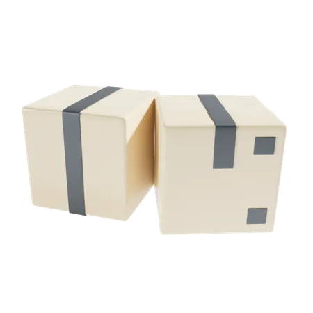 Caja  3D Icon