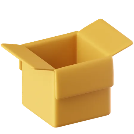 Caja  3D Icon