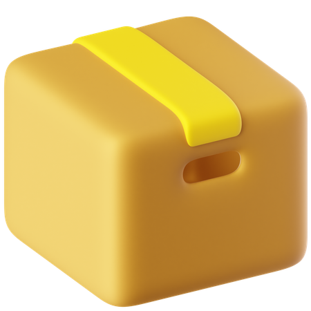 Caja  3D Icon