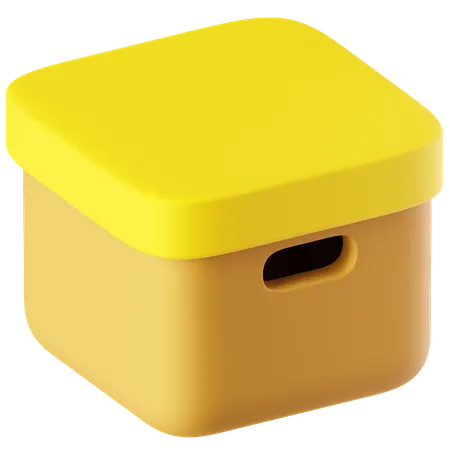 Caja  3D Icon