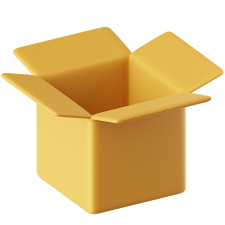 Caja  3D Icon