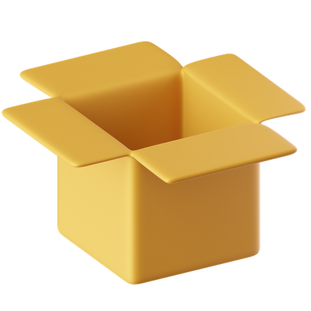 Caja  3D Icon