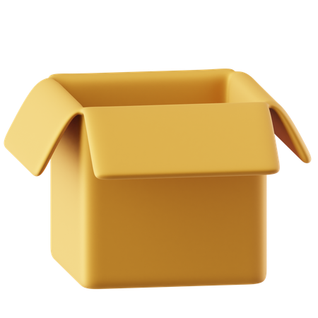 Caja  3D Icon