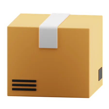 Caja  3D Icon