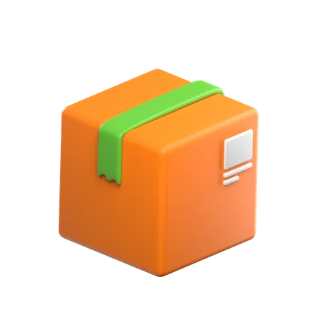 Caja  3D Icon