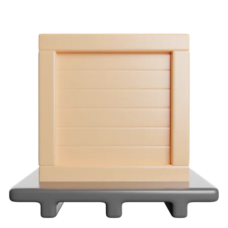 Caja  3D Icon