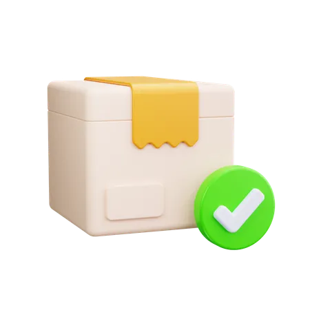 Caja  3D Icon