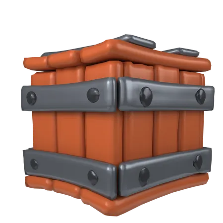 Caja  3D Icon