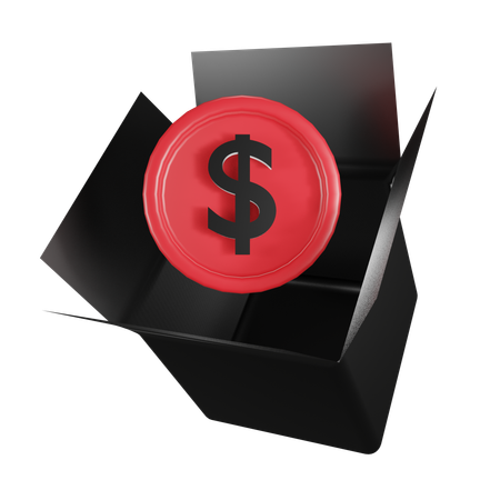Caja  3D Icon