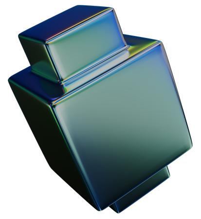 Caja  3D Icon