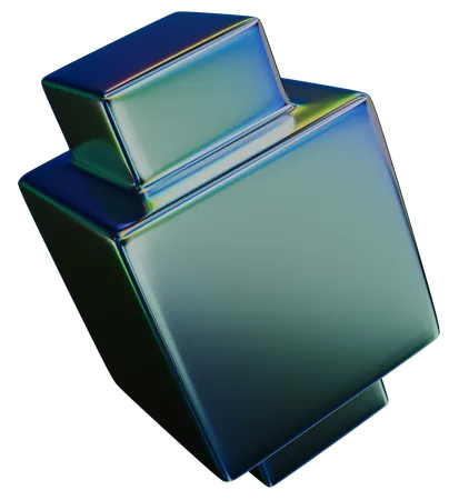Caja  3D Icon