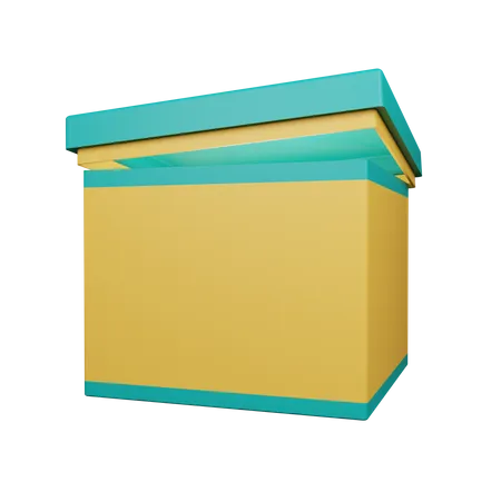 Caja  3D Illustration