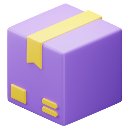 Caja  3D Icon