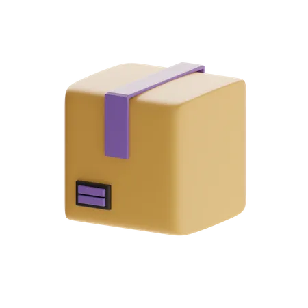 Caja  3D Icon