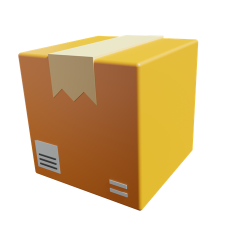 Caja  3D Icon