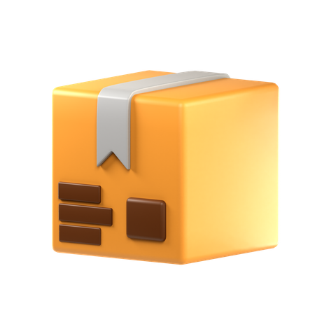 Caja  3D Icon