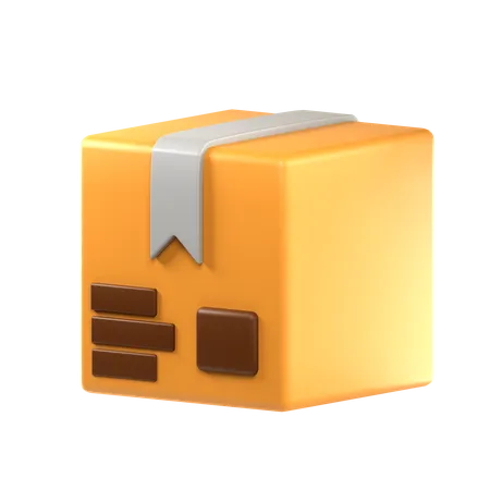 Caja  3D Icon